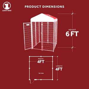 Kennel (Studio) - 4'W x 4'L x 6'H