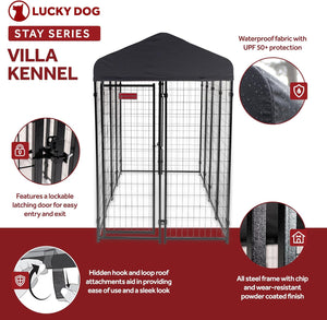 Kennel (Villa) - 4'W x 8'L x 6'H