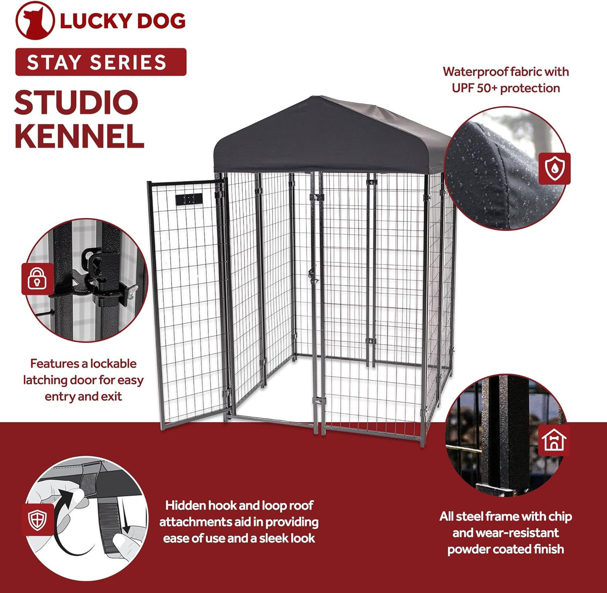 Kennel (Studio) - 4&#39;W x 4&#39;L x 6&#39;H